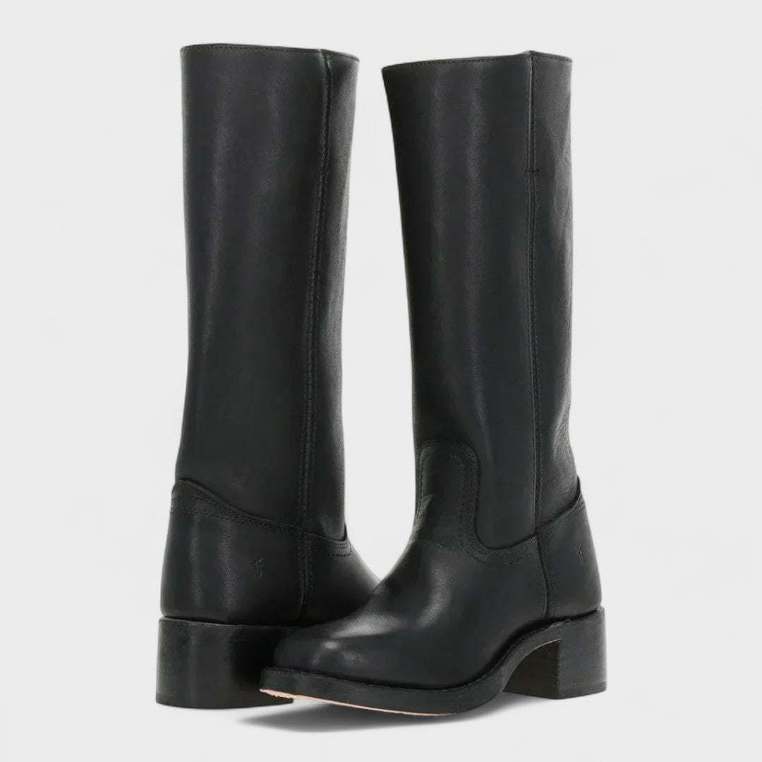 Rhonda | Botas altas de piel