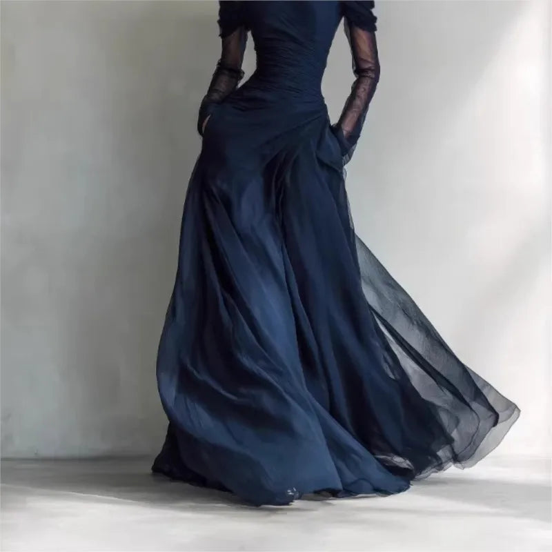 Eleonora - Vestido largo de hombros descubiertos