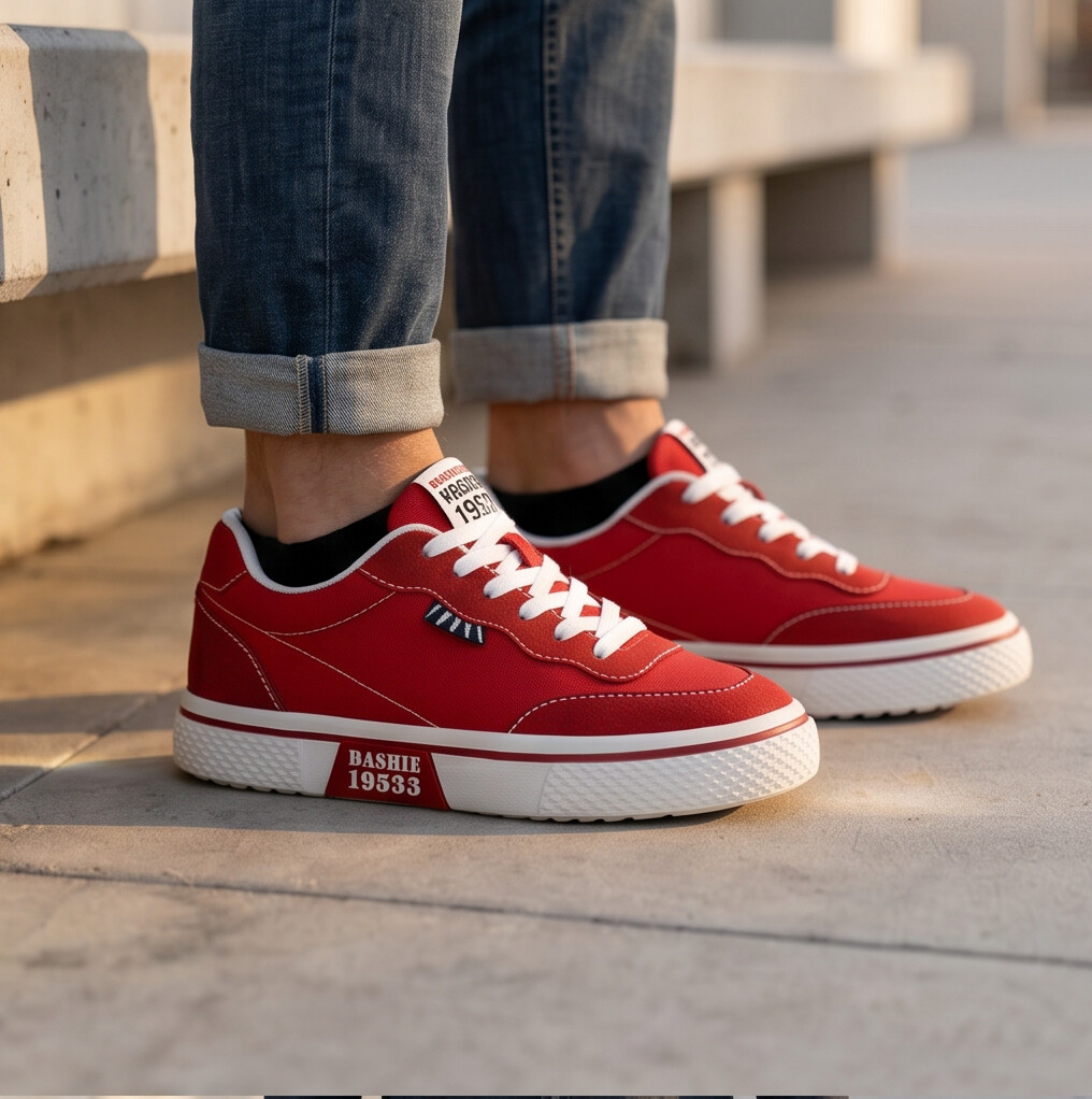 Gripwell — Zapatilla de lona con suela de goma tipo gofre