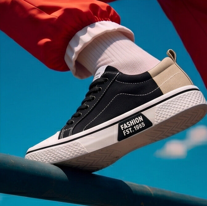 Retroglide - Zapatillas deportivas Canvas Court con suela gráfica