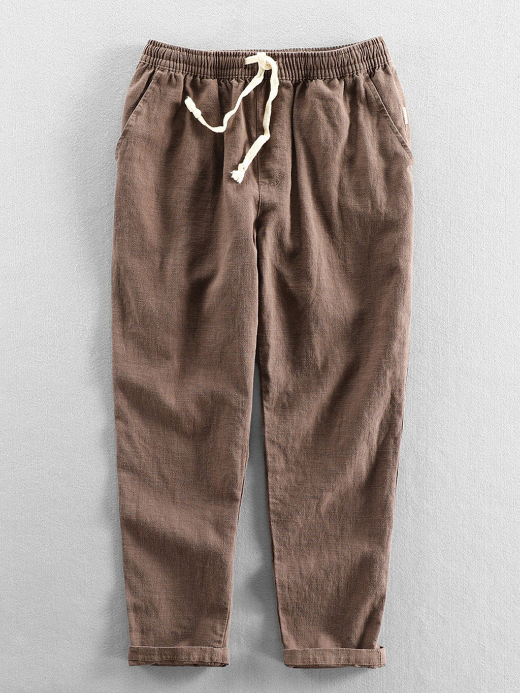 Conjunto Camisa Cubana Jacquard y Pantalón Cropped Lino