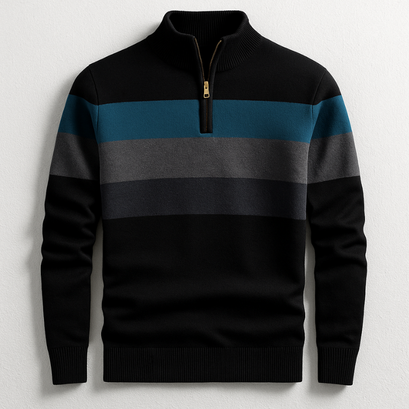 David | Jersey con cremallera para hombre