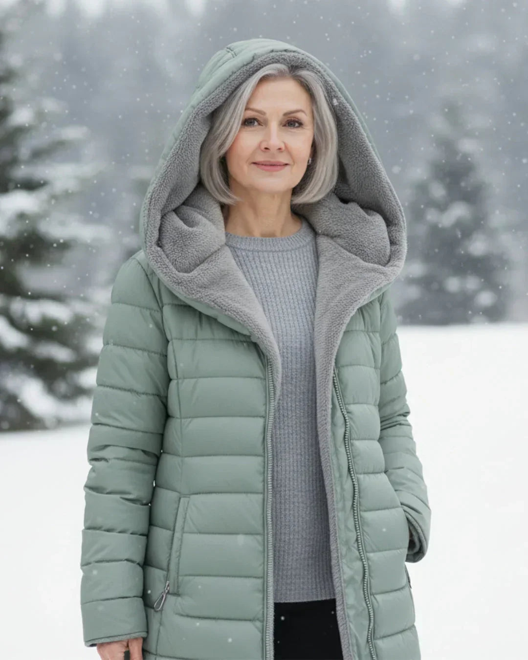 Olivia | Chaqueta de invierno acolchada