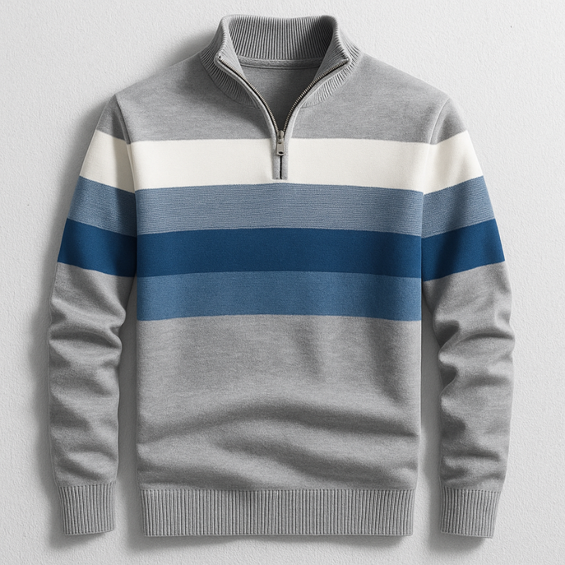David | Jersey con cremallera para hombre
