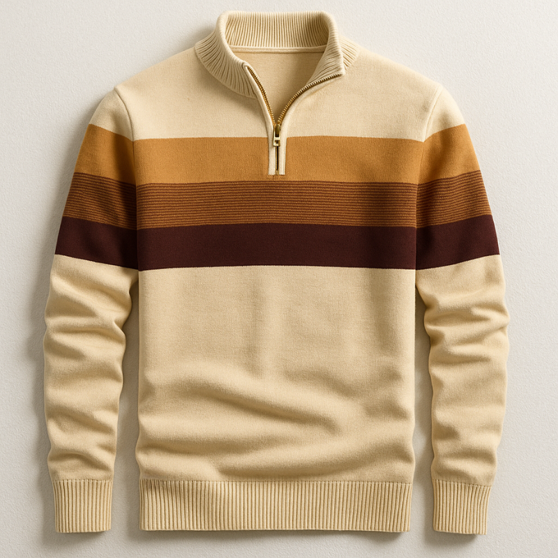 David | Jersey con cremallera para hombre