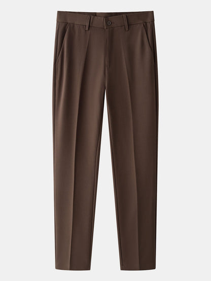 Conjunto Polo Jacquard con Cremallera y Pantalón Slim
