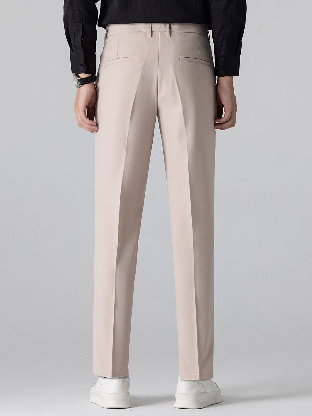 Conjunto Polo Jacquard Geométrico y Pantalón Slim Fit