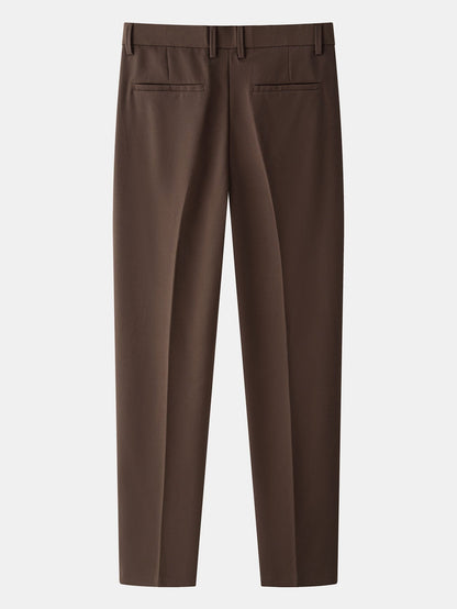 Conjunto Polo Jacquard con Cremallera y Pantalón Slim