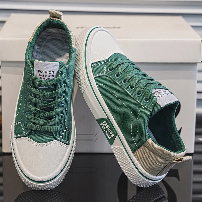 Retroglide - Zapatillas deportivas Canvas Court con suela gráfica