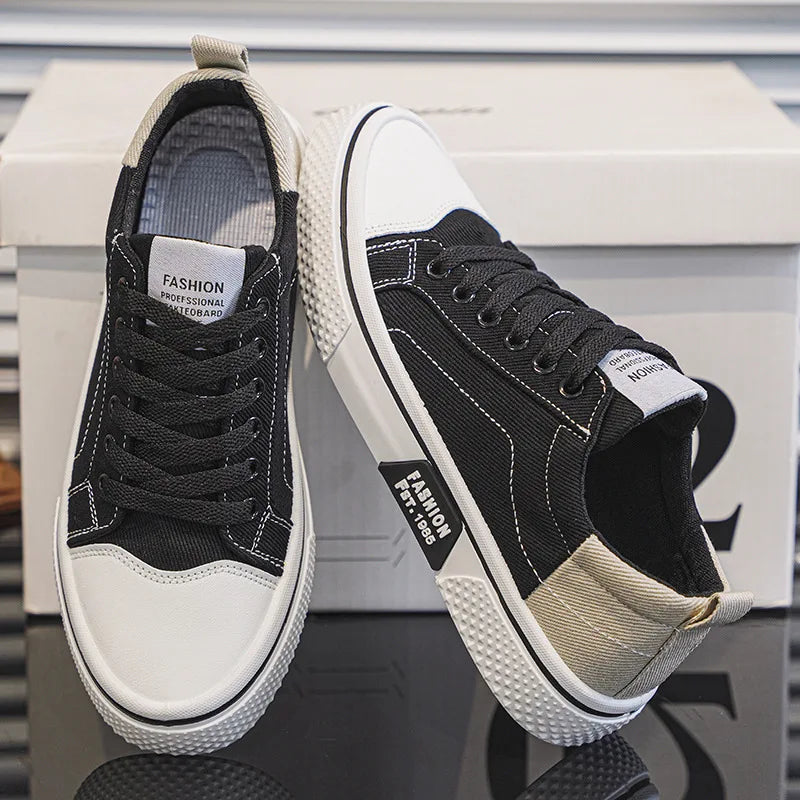 Retroglide - Zapatillas deportivas Canvas Court con suela gráfica