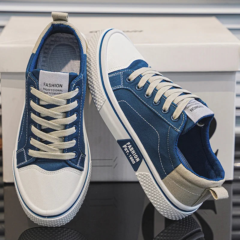 Retroglide - Zapatillas deportivas Canvas Court con suela gráfica