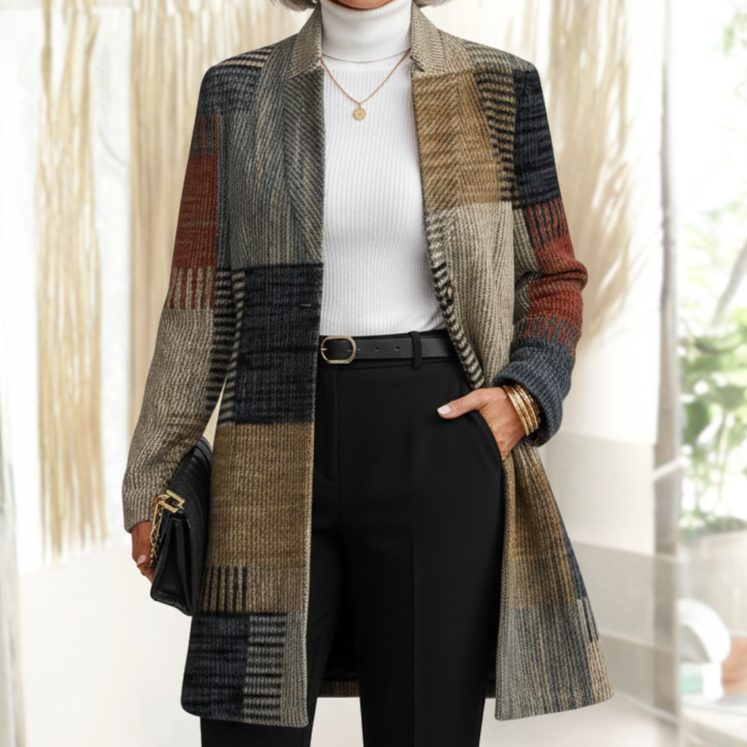 Jill - Blazer elegante estampado