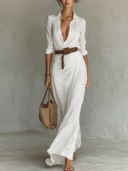 Ayra | Vestido cruzado elegante