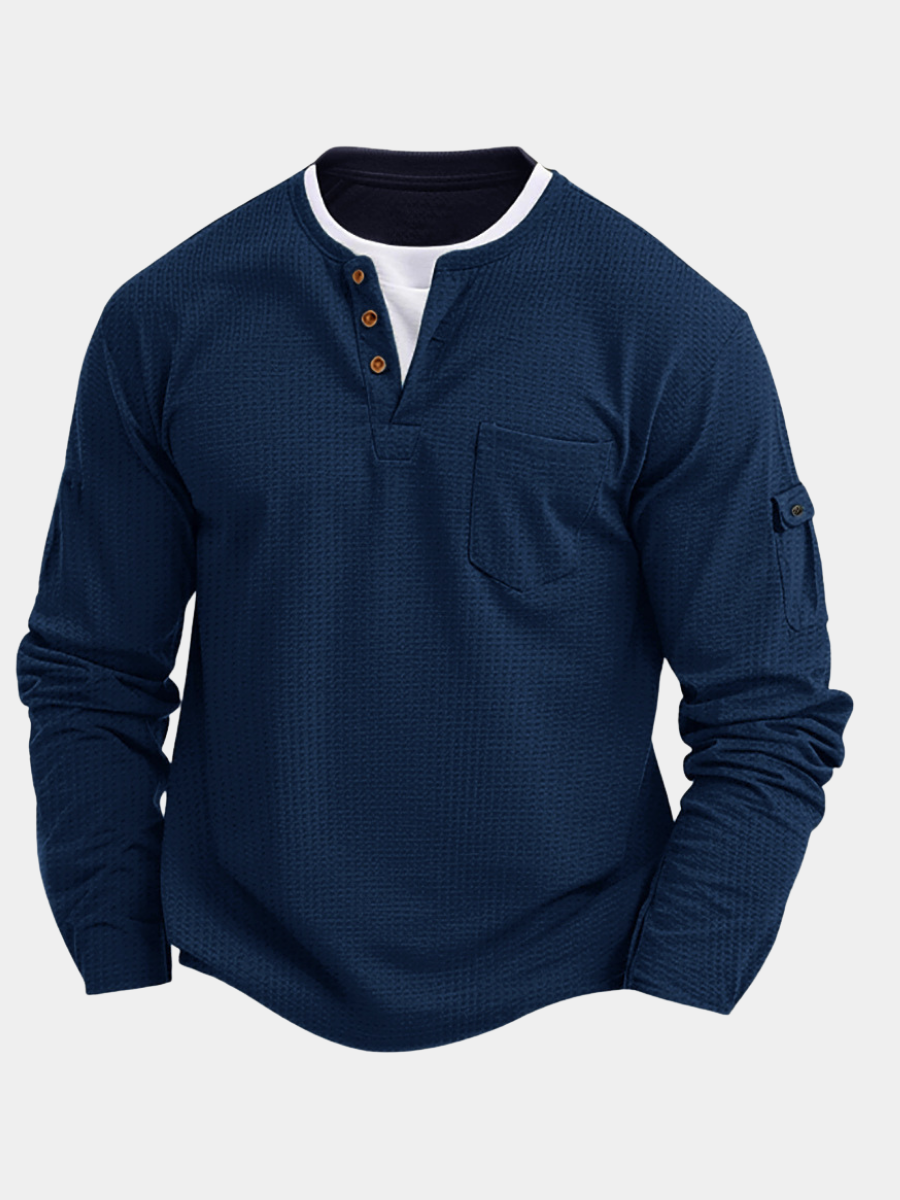 Ethan | Camisa moderna de manga larga
