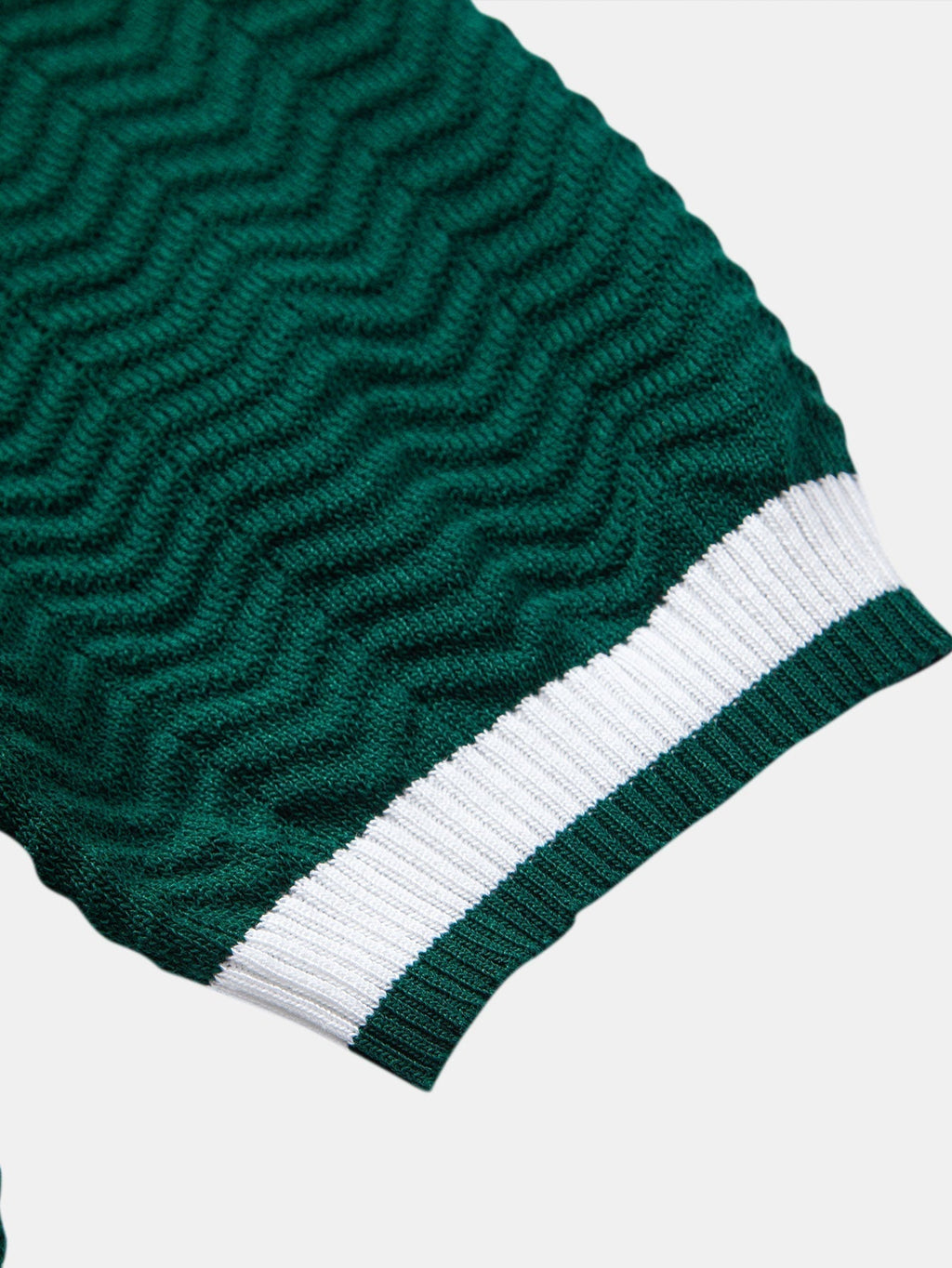 Conjunto De Punto Polo De Pico Y Pantalón Recto