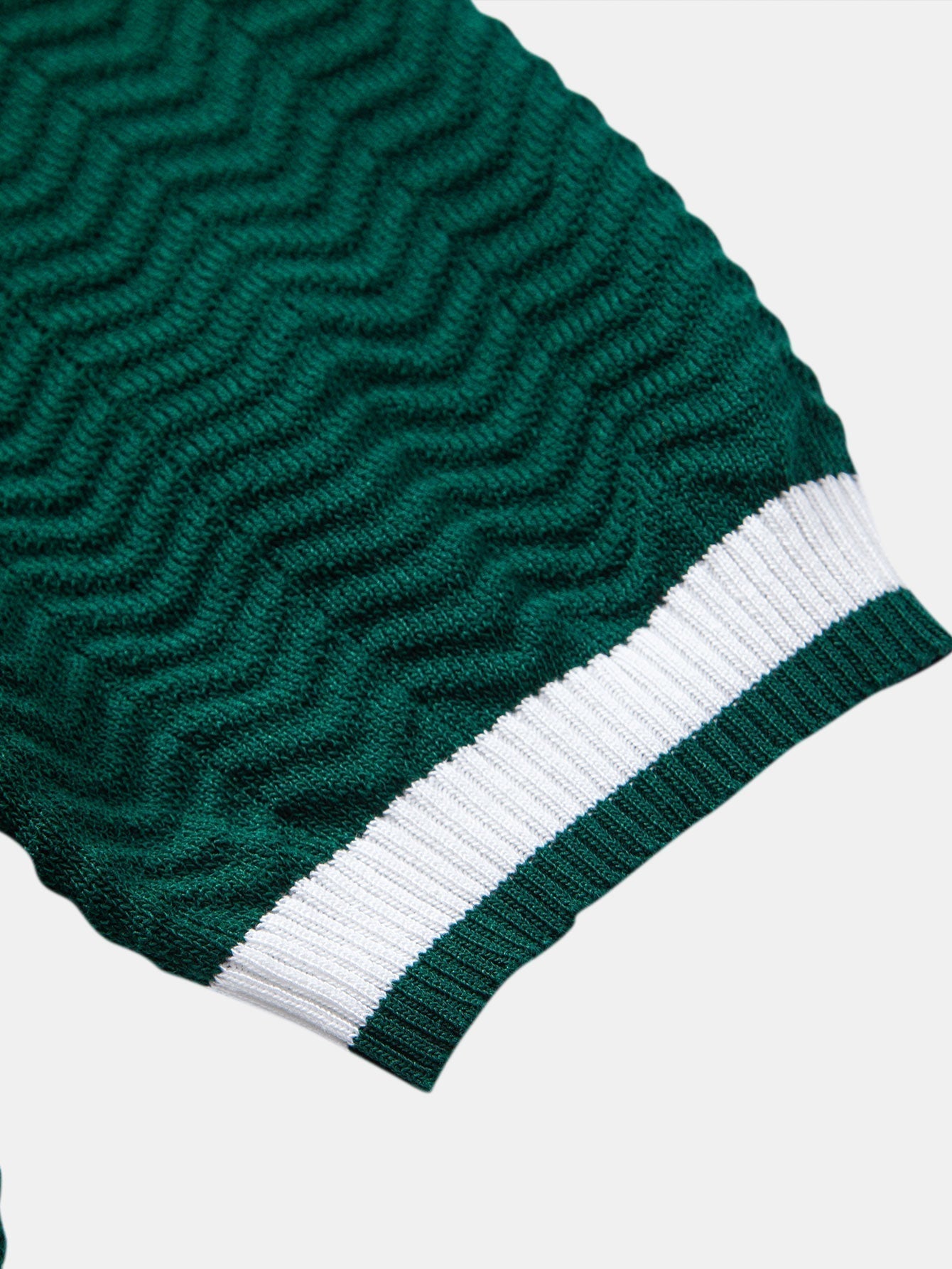 Conjunto De Punto Polo De Pico Y Pantalón Recto