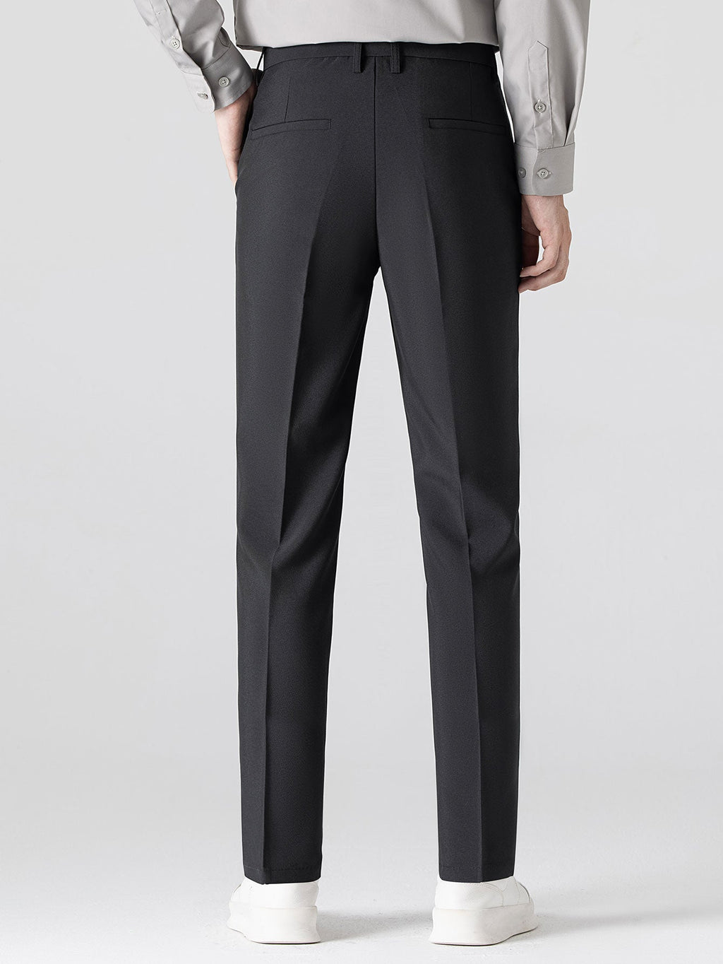 Conjunto Polo Jacquard Geométrico y Pantalón Slim Fit