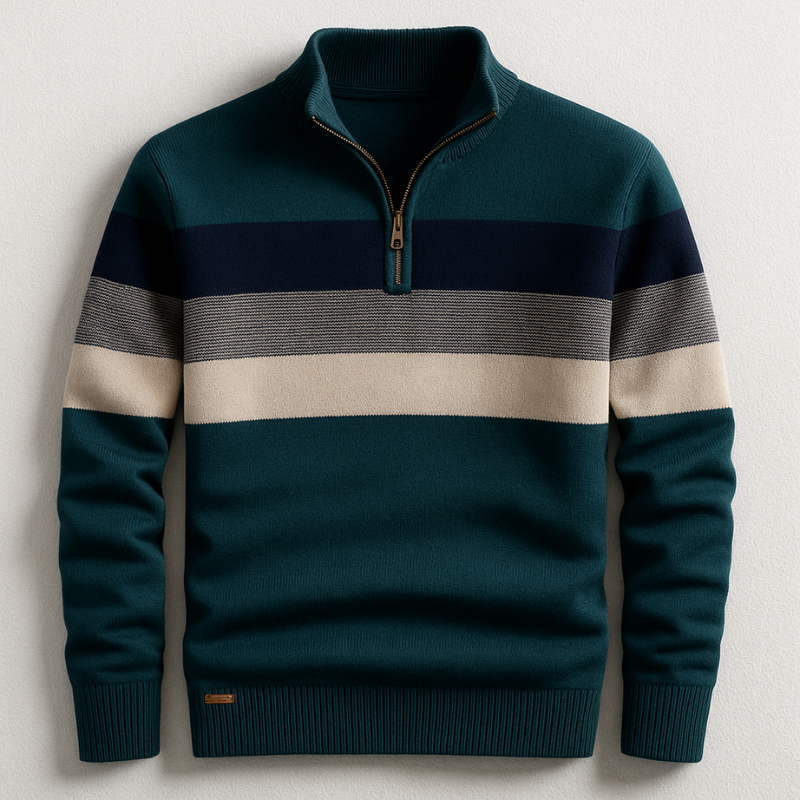 David | Jersey con cremallera para hombre