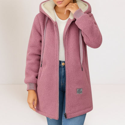 Marcelina | Chaqueta acogedora con capucha