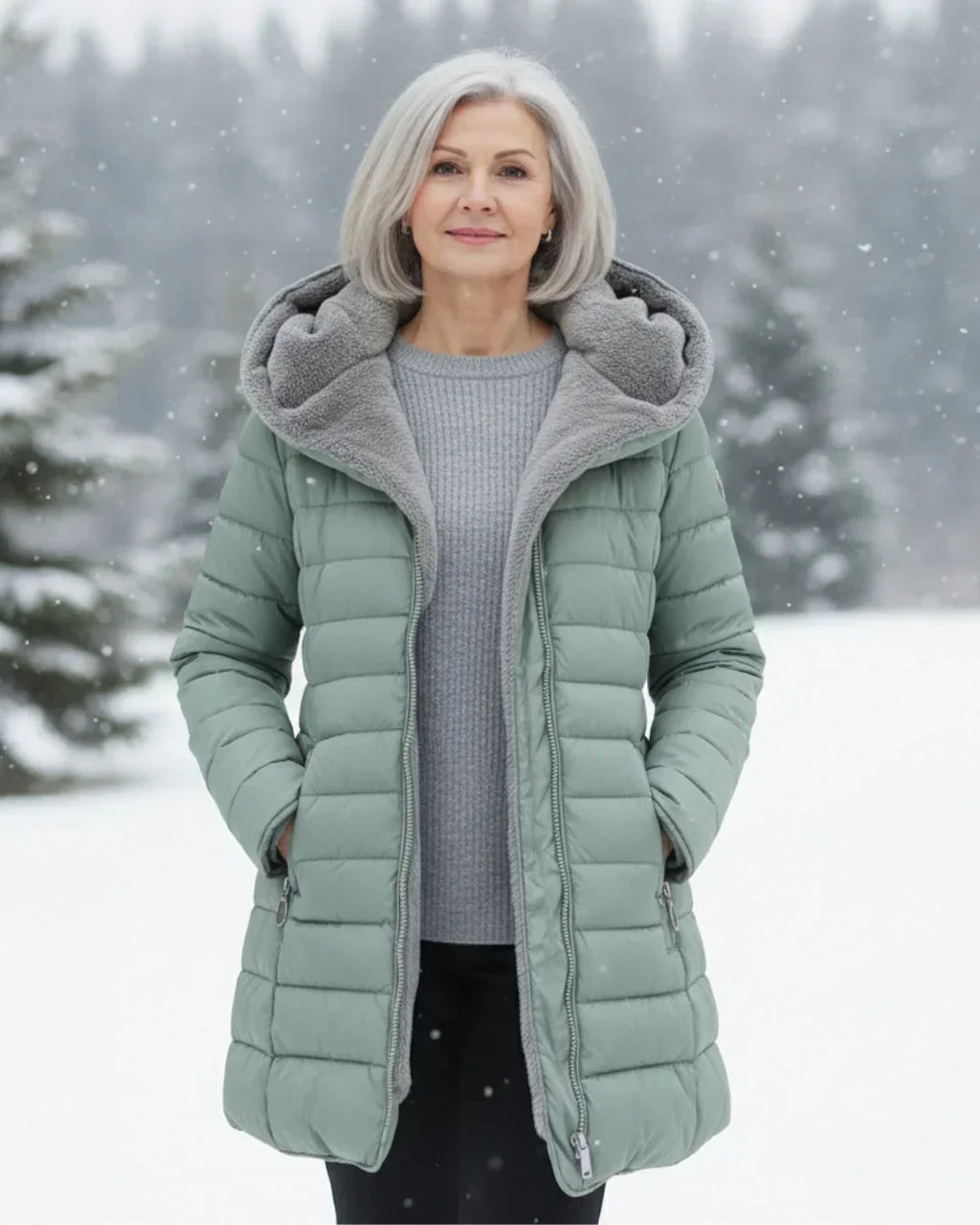 Olivia | Chaqueta de invierno acolchada