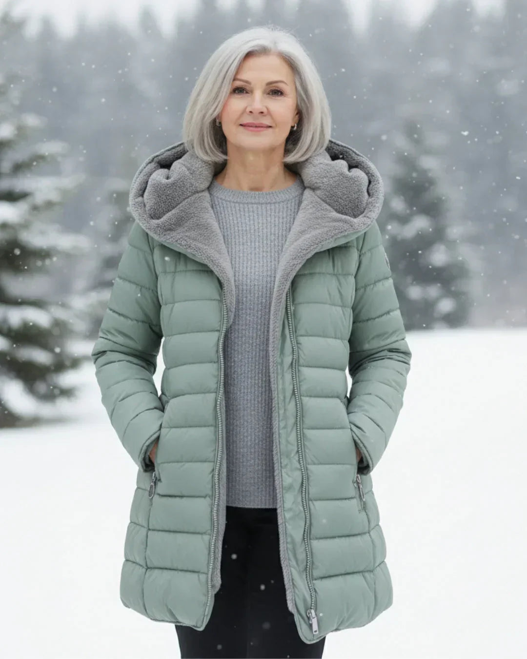 Olivia | Chaqueta de invierno acolchada