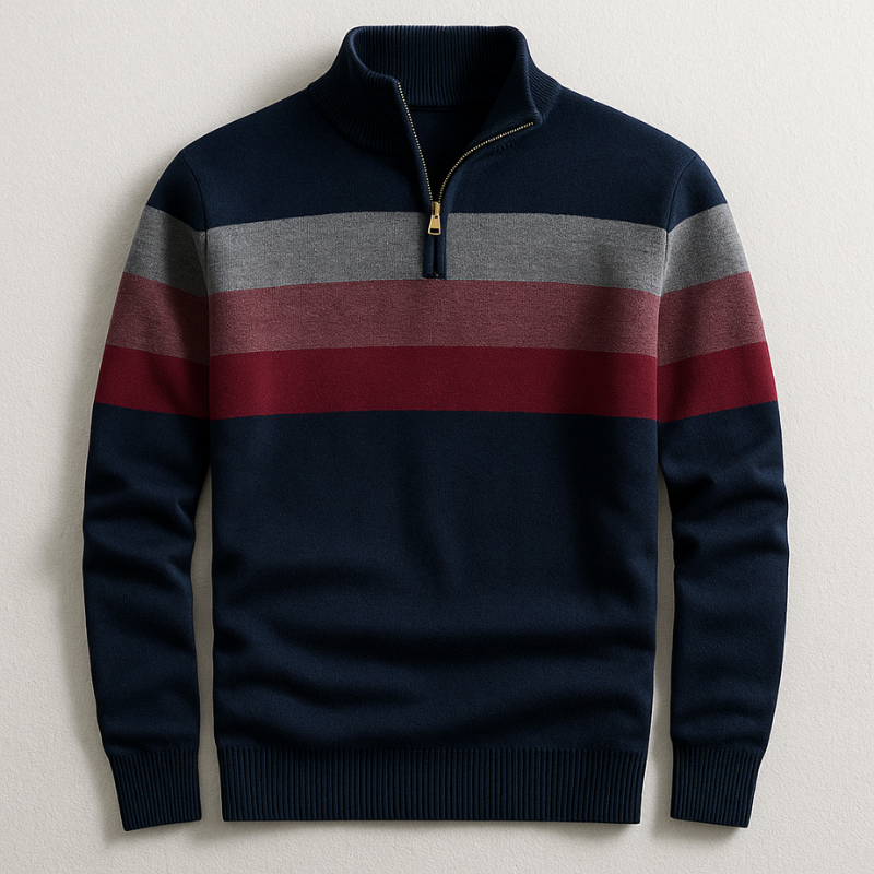 David | Jersey con cremallera para hombre