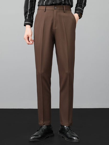 Conjunto Polo Jacquard con Cremallera y Pantalón Slim
