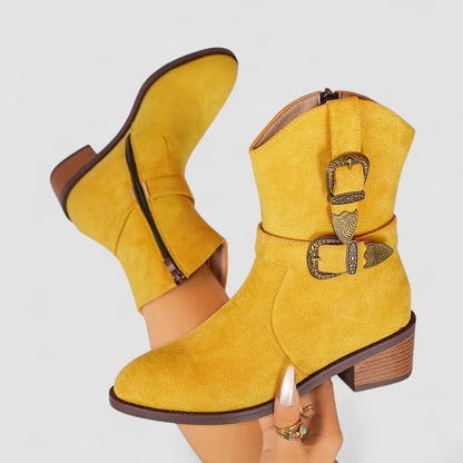 Rosa | Botas camperas ortopédicas