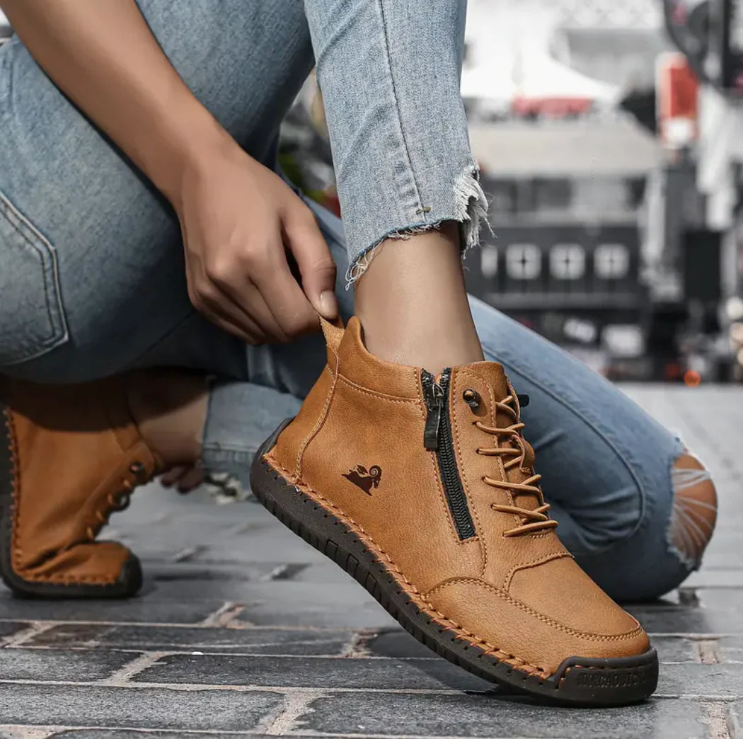 Zapatillas ortopédicas cómodas para el día a día - Vogadeck™ DoubleZip