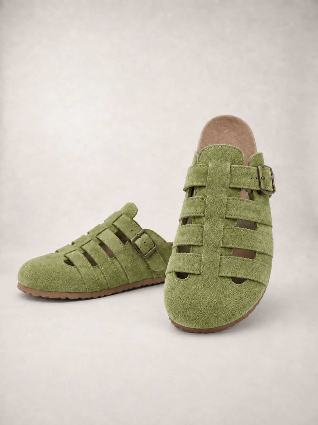 Clara | Cómodas sandalias tipo mule con hebilla