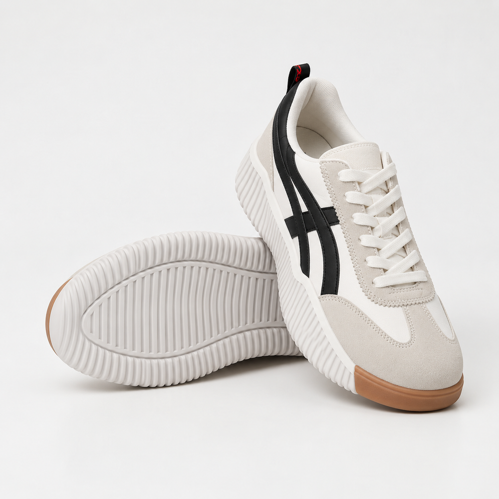 MOROSA™ | Zapatillas bicolor con plataforma cómoda y suela texturizada