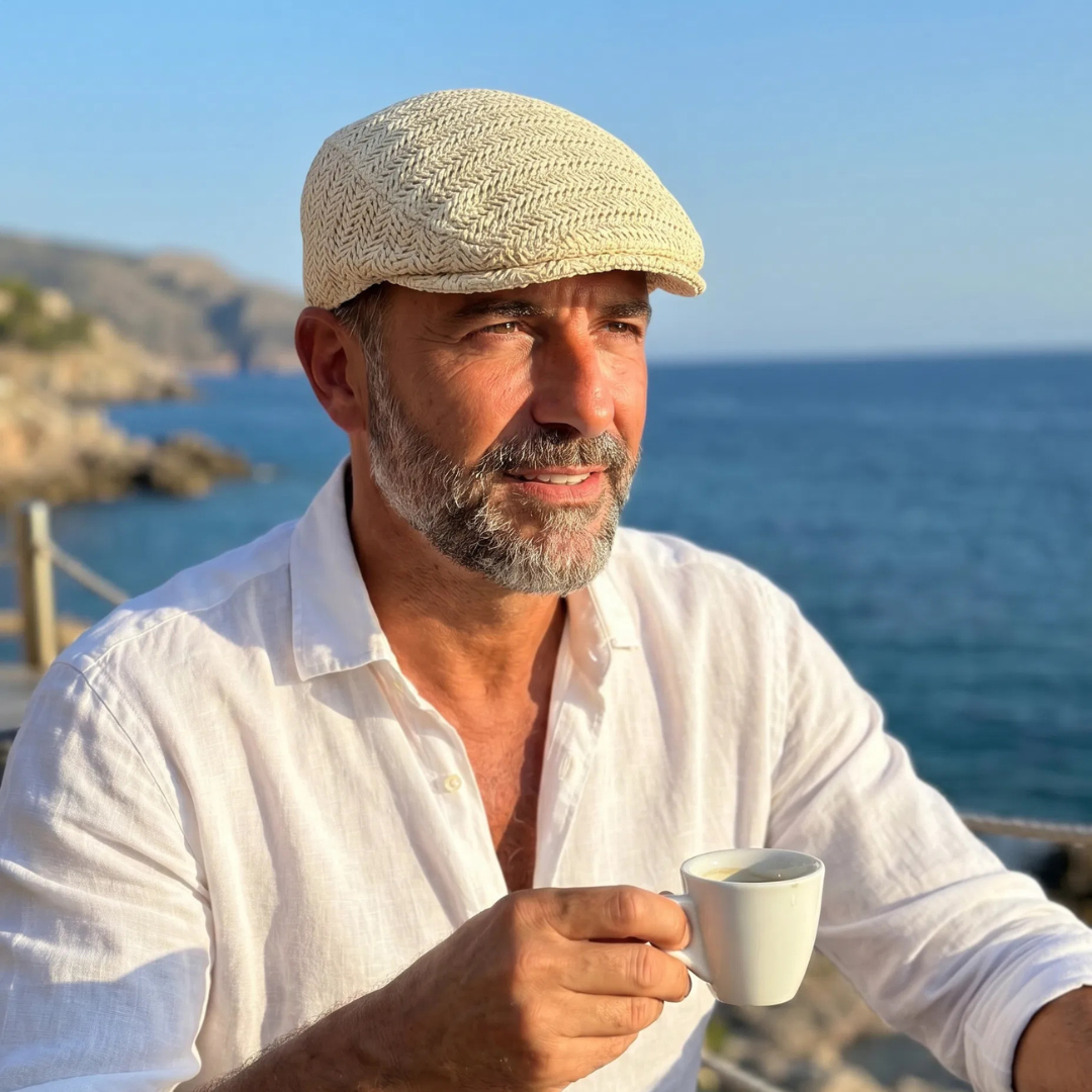 Salvatore — Sombrero de paja para el verano