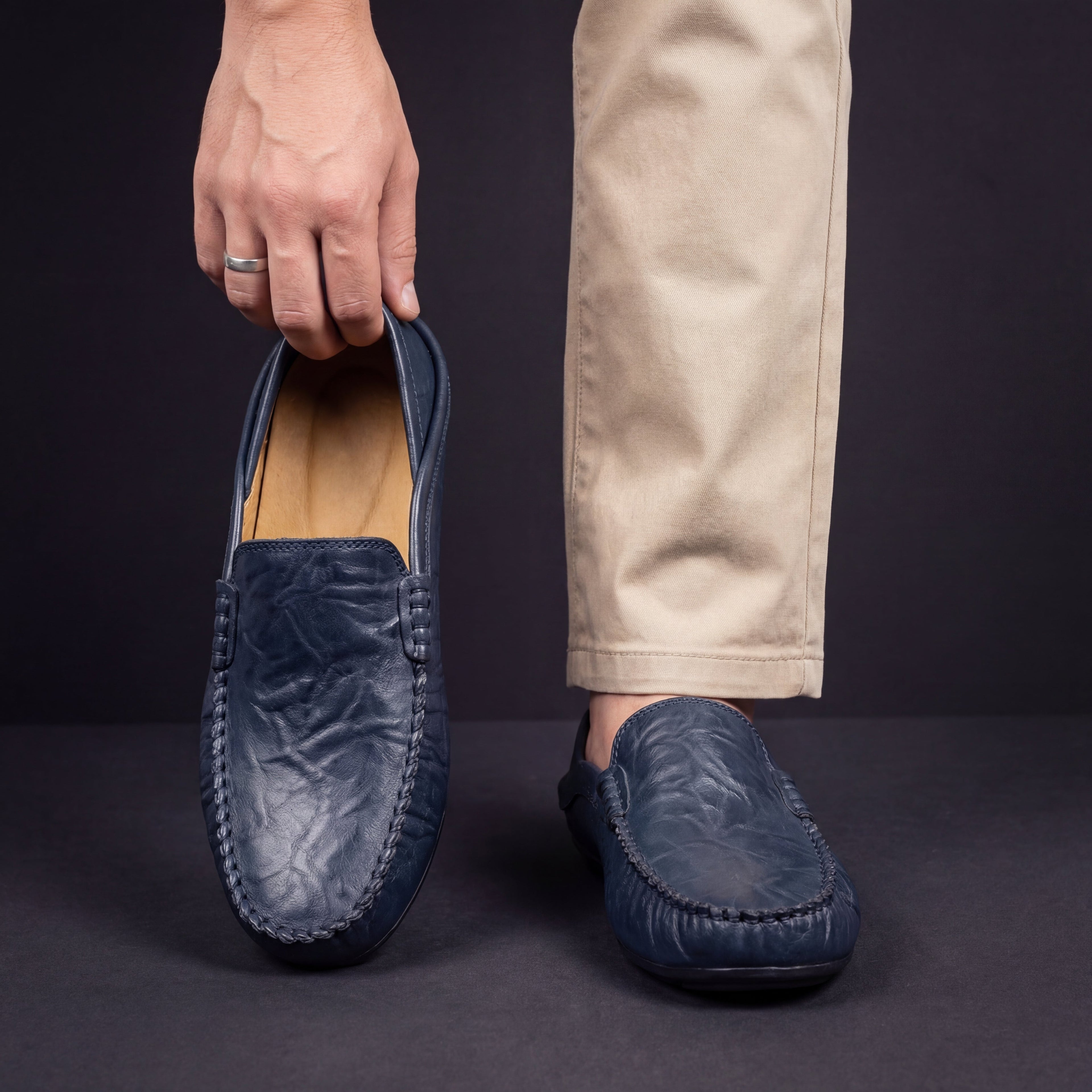 Florence | Mocasín Artesanal de Confort Premium