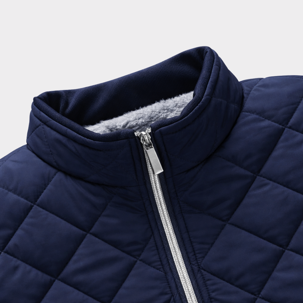 Liam | Elegante chaqueta acolchada con cremallera