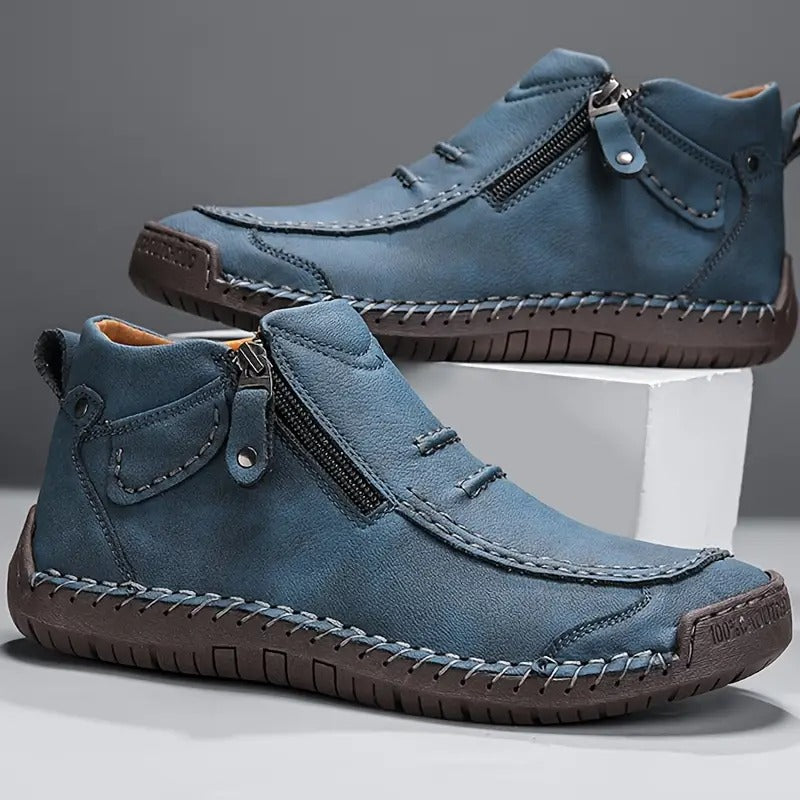 Raphaël | Zapato Ortopédico de Cuero con Cremallera Lateral