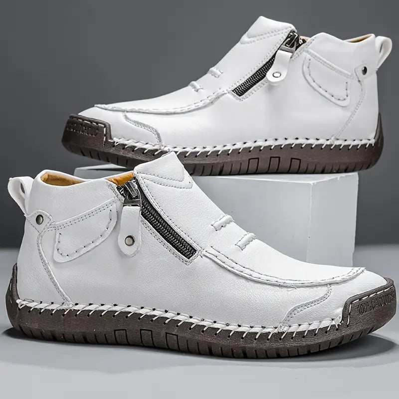 Raphaël | Zapato Ortopédico de Cuero con Cremallera Lateral