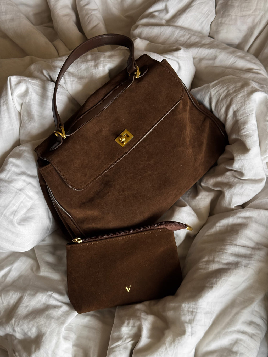 Suede bolso