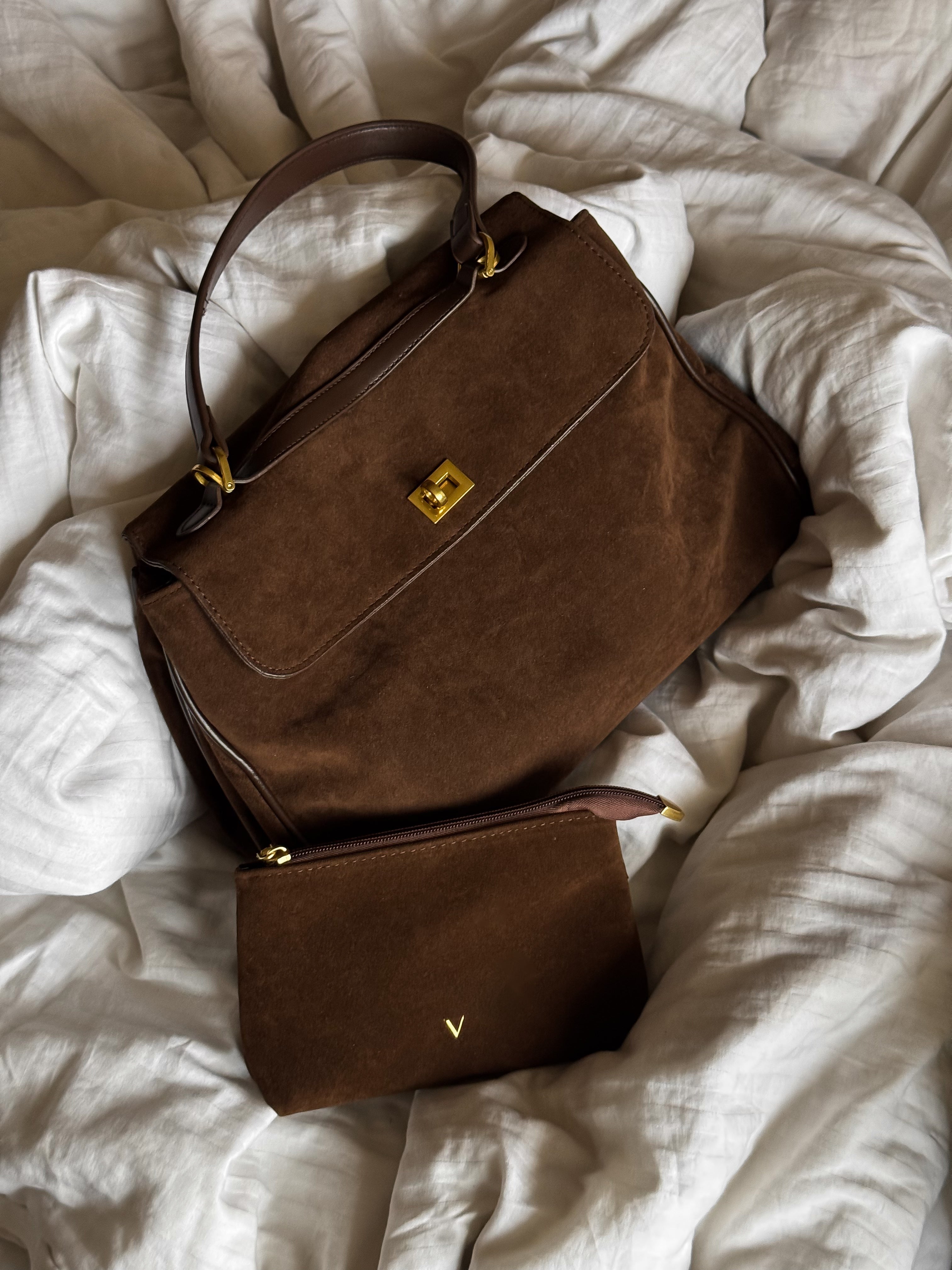 Suede bolso
