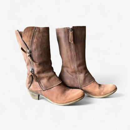 Amparo | Botas de piel para otoño