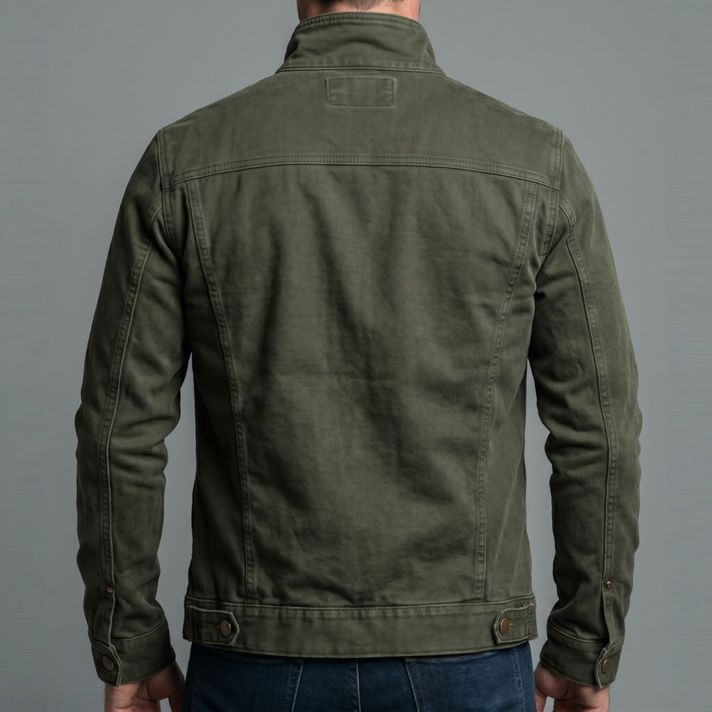 Louis | Chaqueta Vintage con Cremallera para Todas las Estaciones