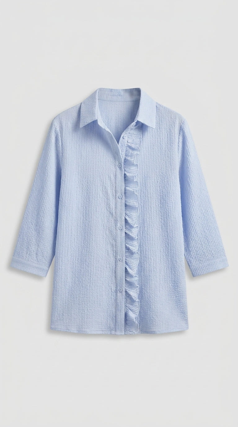 Blusa Elegante de Mujer con Corte Entallado