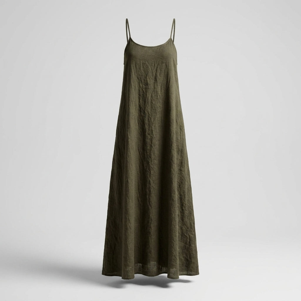 Vestido Negro Con Espalda Ajustable – Cómodo Y Sexy