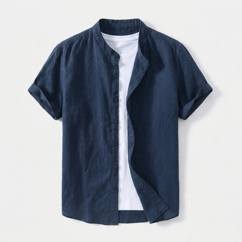 Camisa Aspen De Hombre Manga Corta Ajuste Entallado