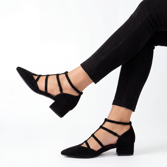 Ari™ | Tacones altos elegantes con tiras