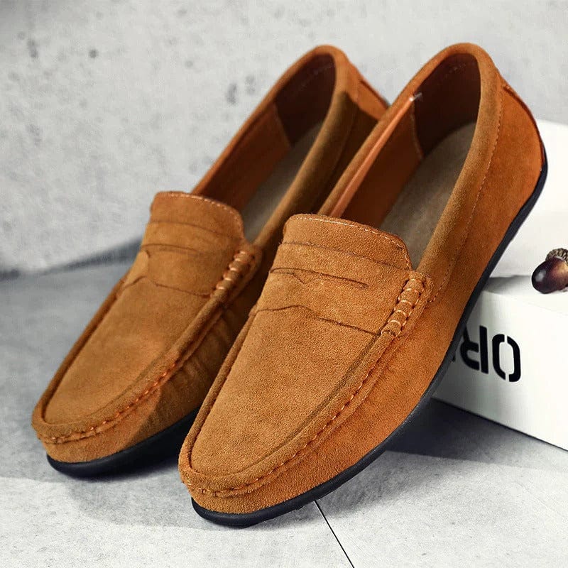Gaston | Mocasín Chic y Cómodo de Ante