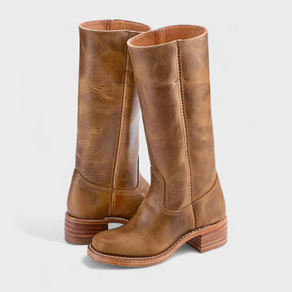 Rhonda | Botas altas de piel