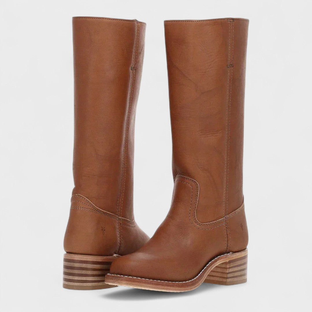 Rhonda | Botas altas de piel