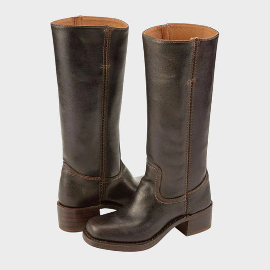 Rhonda | Botas altas de piel