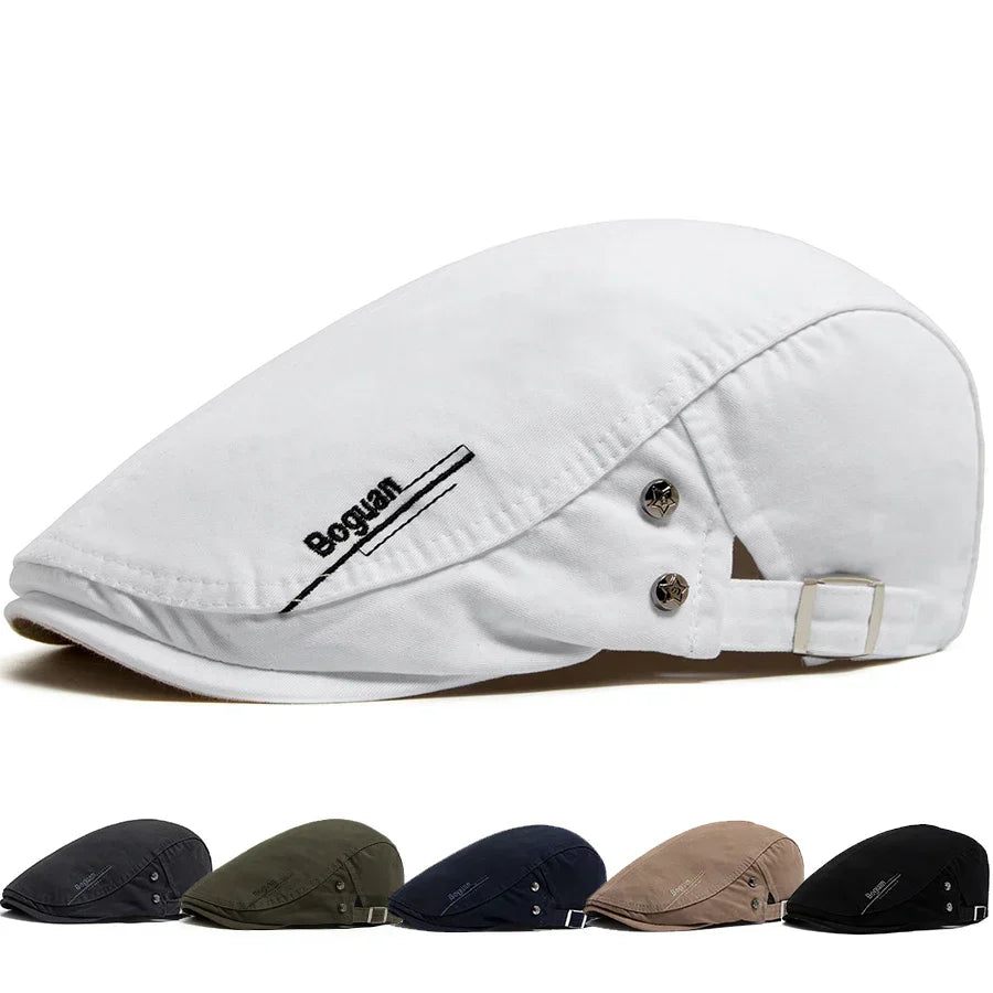 Pierre | Gorra Vintage de Algodón con Botón