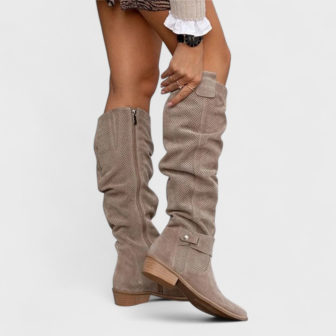 Sienna - Botas Hasta la Rodilla Chic